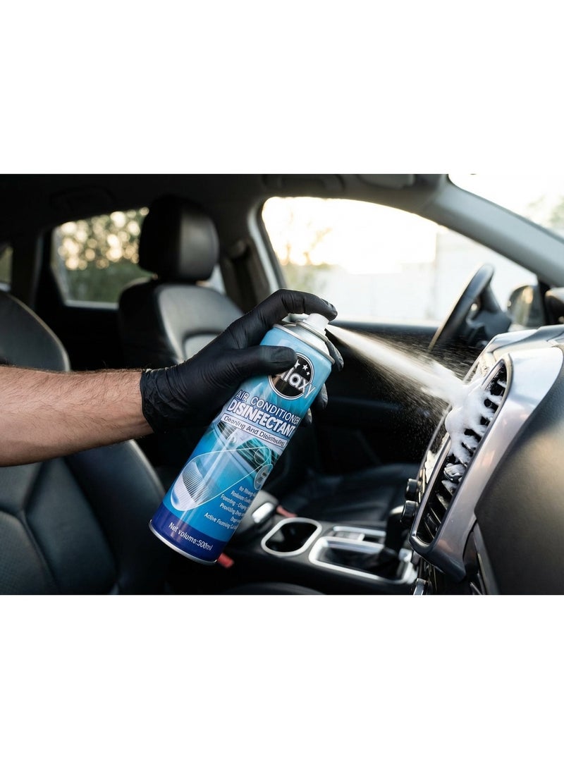Galaxy Car AC Cleaner - 500ml Air Conditioner Foam Spray | No Rinsing Required | Deep Cleansing | Reduces Cooling Consumption | Professional HVAC Maintenance | Anti-Bacterial Formula | UAE Air Quality Protection - Image 3